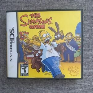 Nintendo DS The Simpsons Game - Vibrant Yellow